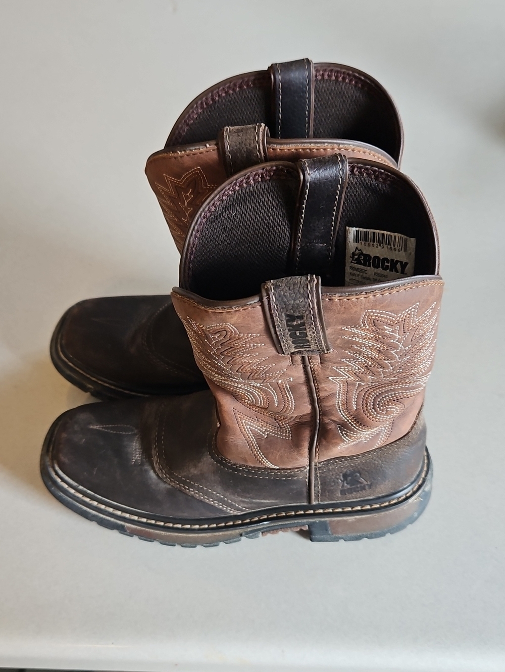 Rocky Western Youth Cowboy Boots